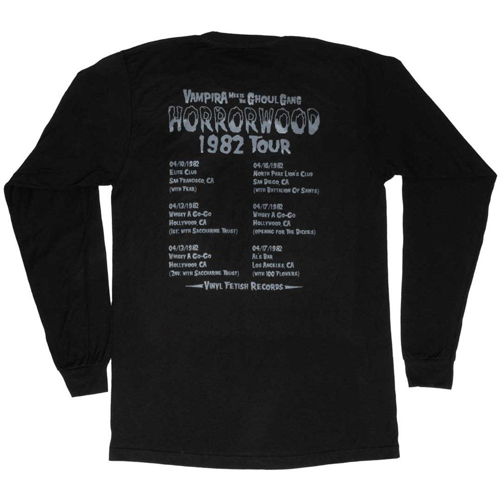 Vampira Meets Ghoul Gang Long Sleeve Shirt