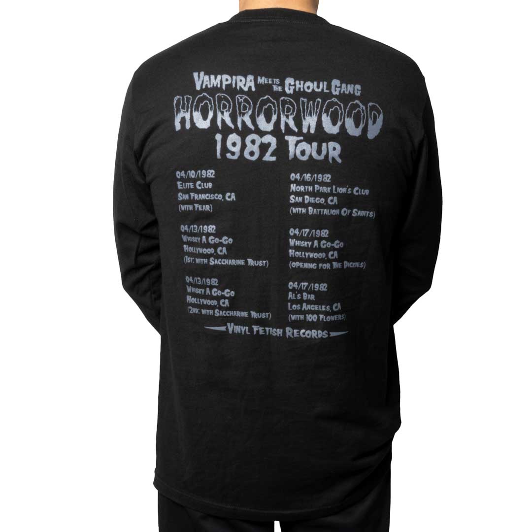Vampira Meets Ghoul Gang Long Sleeve Shirt