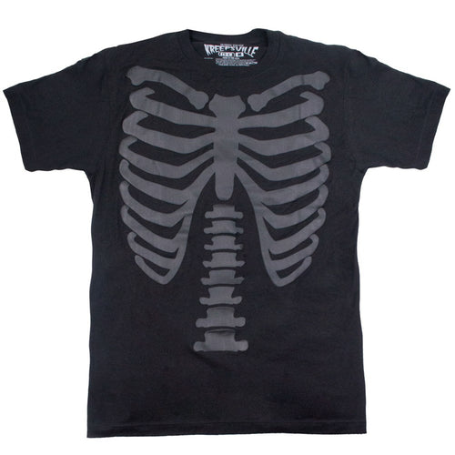 3D Skeleton Ribcage T-shirt