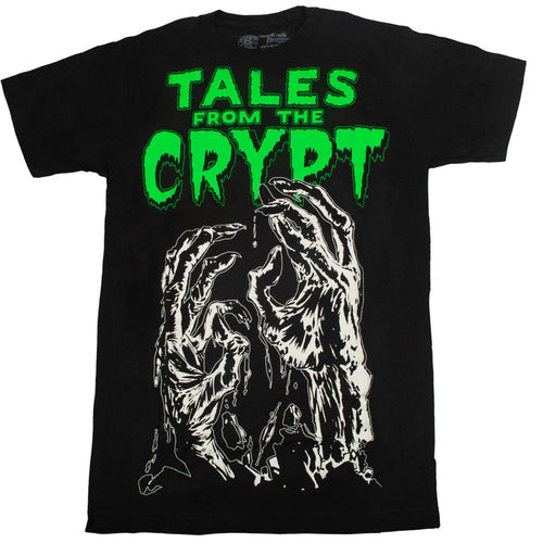 Tales From The Crypt Glow Hands Tshirt