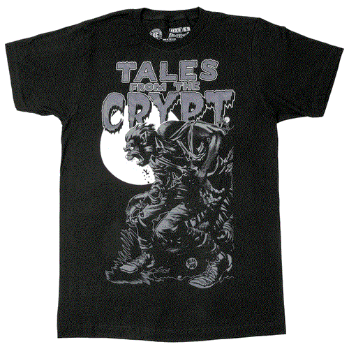 Tales From The Crypt Werewolf Moon Tshirt
