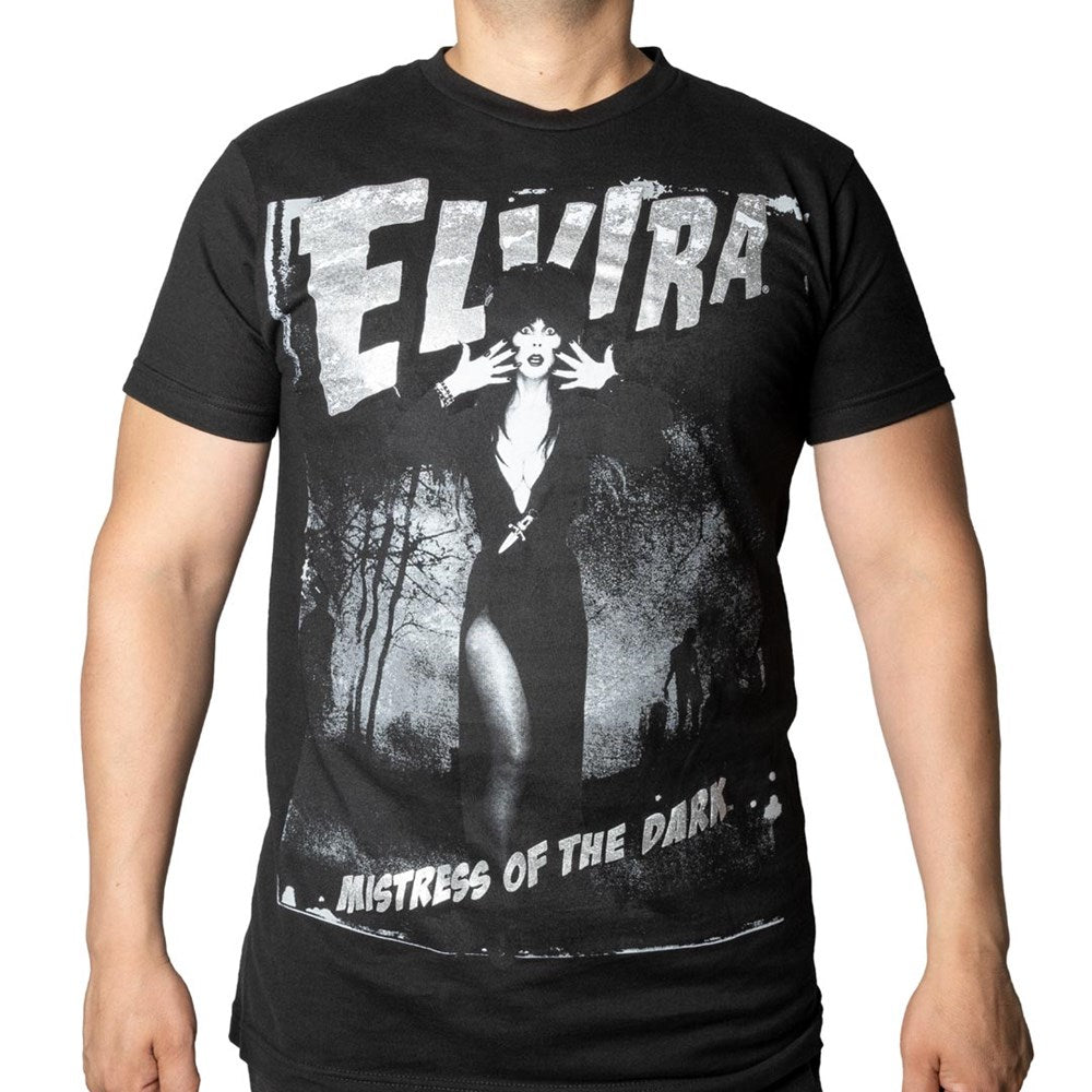 Elvira Grey Zombie T-Shirt
