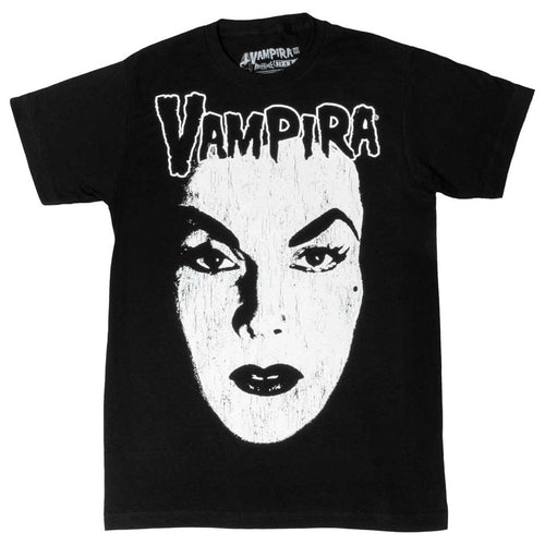 Vampira Fit Face T-shirt Hip Crypt Kreepsville