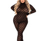 PB112 - 2pc Sheer Playboy Bunny Bodysuit