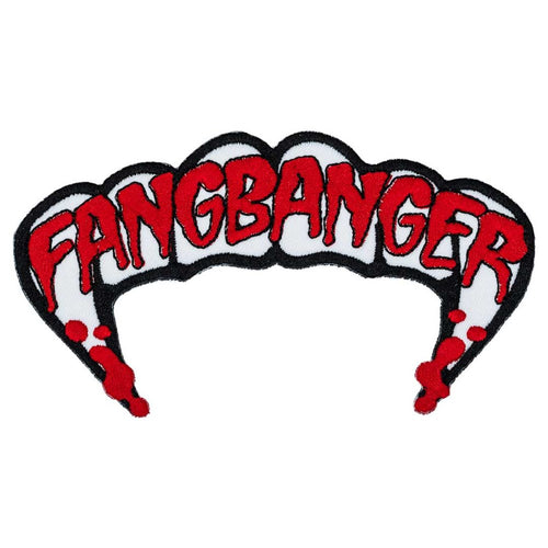 Fangbanger Teeth Patch