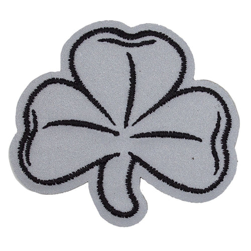 Silver Shamrock Patch