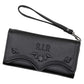 RIP Bat Embossed Trifold Wallet Hip Crypt Kreepsville