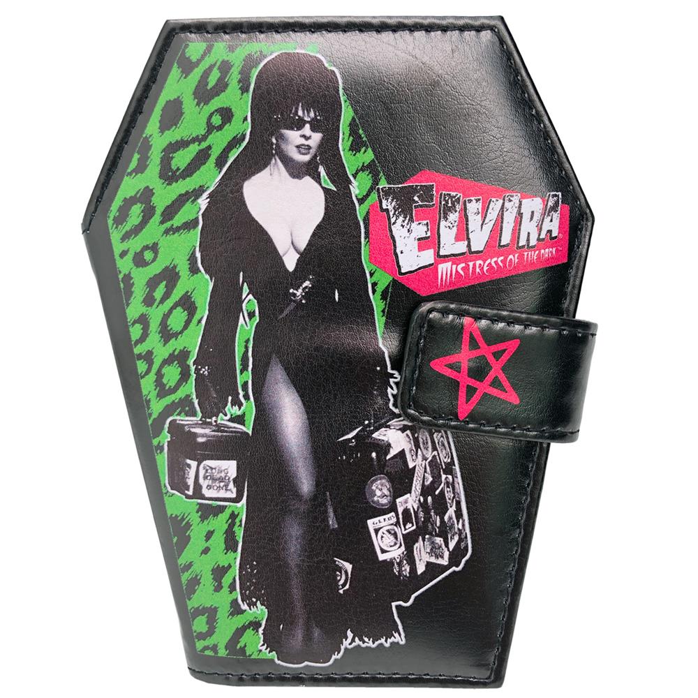Elvira Coffin Wallet Leo Luggage Hip Crypt Kreepsville