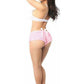 Baby Pink Ruffle Panty w/Bow - Daisy Corsets