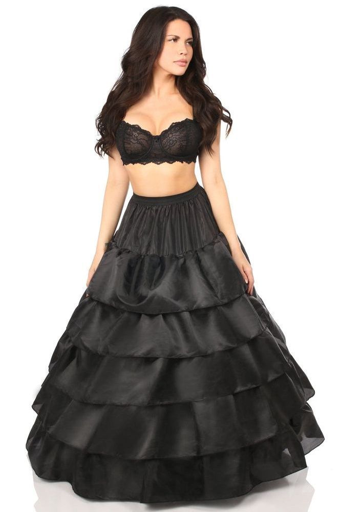 Black Hoop Skirt - Daisy Corsets