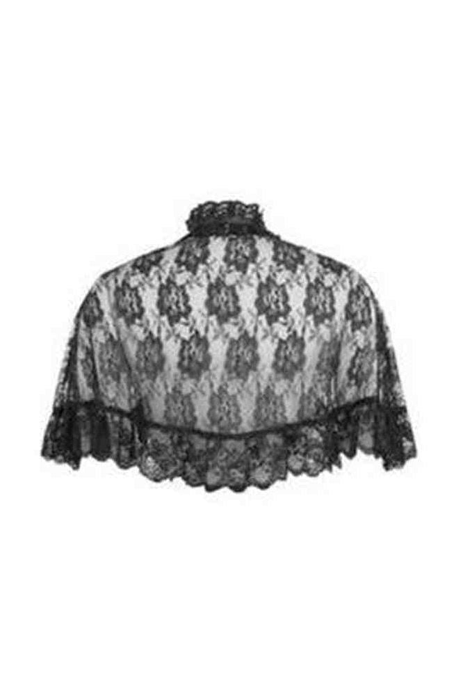 Black Lace Cape - Daisy Corsets