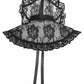 Black Lace Neck Collar - Daisy Corsets