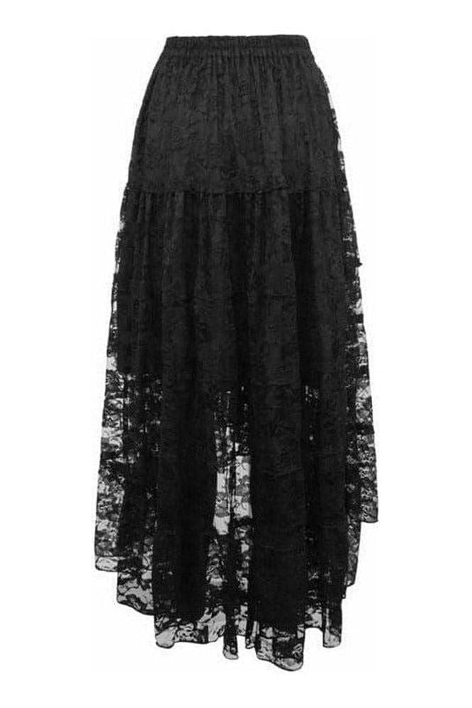 Black Lace Skirt - Daisy Corsets