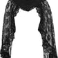 Black Lace Sleeved Bolero Jacket - Daisy Corsets