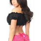 Black Peasant Top - Daisy Corsets