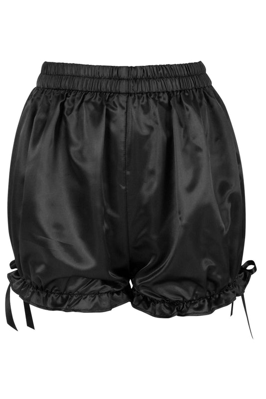 Black Satin Bloomers - Daisy Corsets