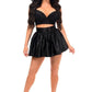 Black Satin Skirt - Daisy Corsets