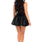 Black Satin Skirt - Daisy Corsets