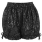 Black Sequin Bloomers - Daisy Corsets