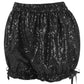 Black Sequin Bloomers - Daisy Corsets