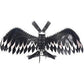Black & White Layered Wing Body Harness - Daisy Corsets