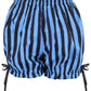 Black/Blue Striped Bloomers - Daisy Corsets