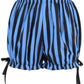Black/Blue Striped Bloomers - Daisy Corsets