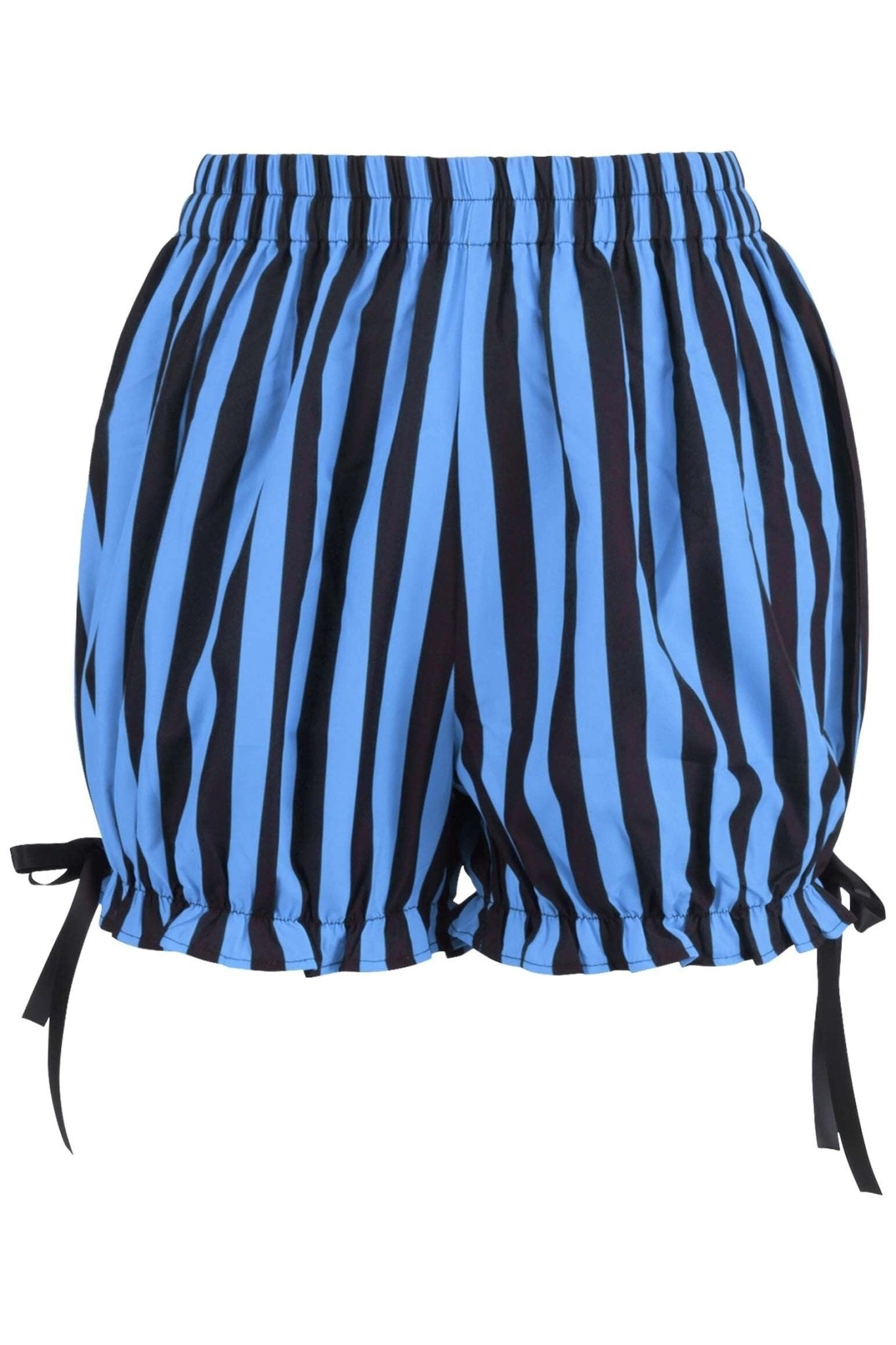Black/Blue Striped Bloomers - Daisy Corsets