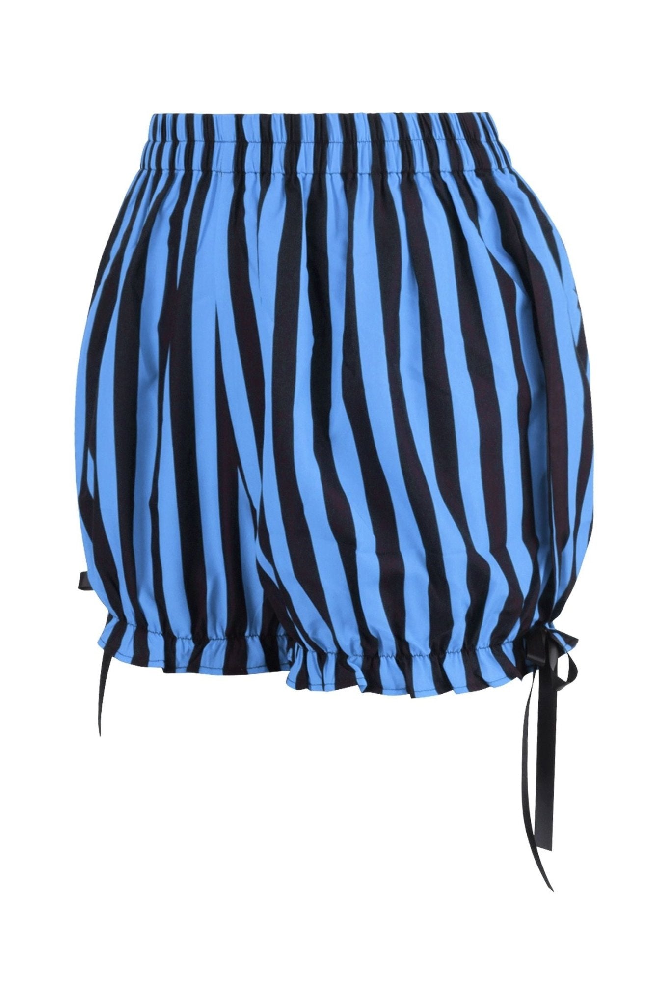 Black/Blue Striped Bloomers - Daisy Corsets