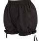 Black/Brown Stripe Brocade Bloomers - Daisy Corsets