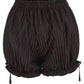 Black/Brown Stripe Brocade Bloomers - Daisy Corsets