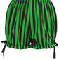Black/Green Striped Bloomers - Daisy Corsets