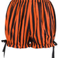 Black/Orange Striped Bloomers - Daisy Corsets