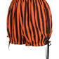 Black/Orange Striped Bloomers - Daisy Corsets
