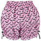 Black/Pink Bats Crepe Bloomers - Daisy Corsets
