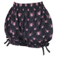 Black/Pink Spider Crepe Bloomers - Daisy Corsets