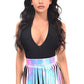 Blue/Purple Holo Fringe Skirt - Daisy Corsets