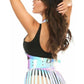 Blue/Purple Holo Halter Bra Harness - Daisy Corsets