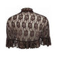 Brown Lace Cape - Daisy Corsets