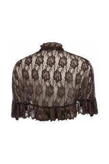 Brown Lace Cape - Daisy Corsets