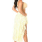 Cream Lace High Low Lace Skirt - Daisy Corsets