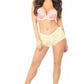 Cream Lace Ruffle Panty - Daisy Corsets