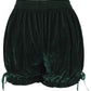 Dark Green Velvet Bloomers - Daisy Corsets