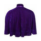 Dark Purple Velvet Ruffle Cape - Daisy Corsets