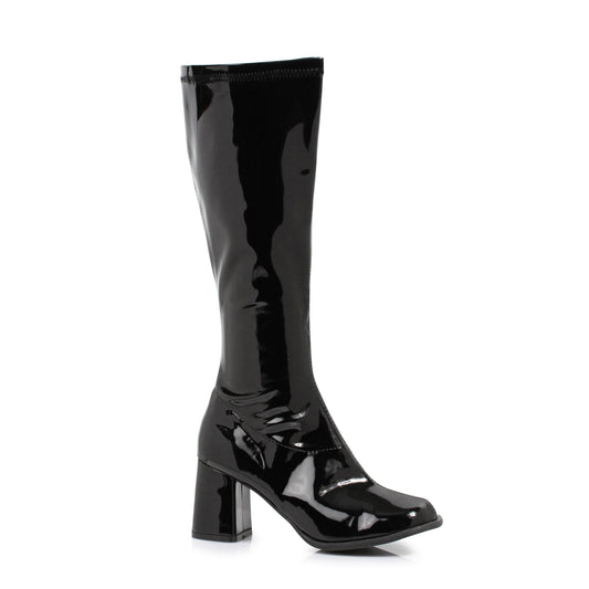 GOGO Ellie Shoes 3" Gogo Boots W/Zipper. EXTENDED S 3 INCH HEEL KNEE HIGH