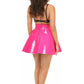 Hot Pink Patent Skirt - Daisy Corsets