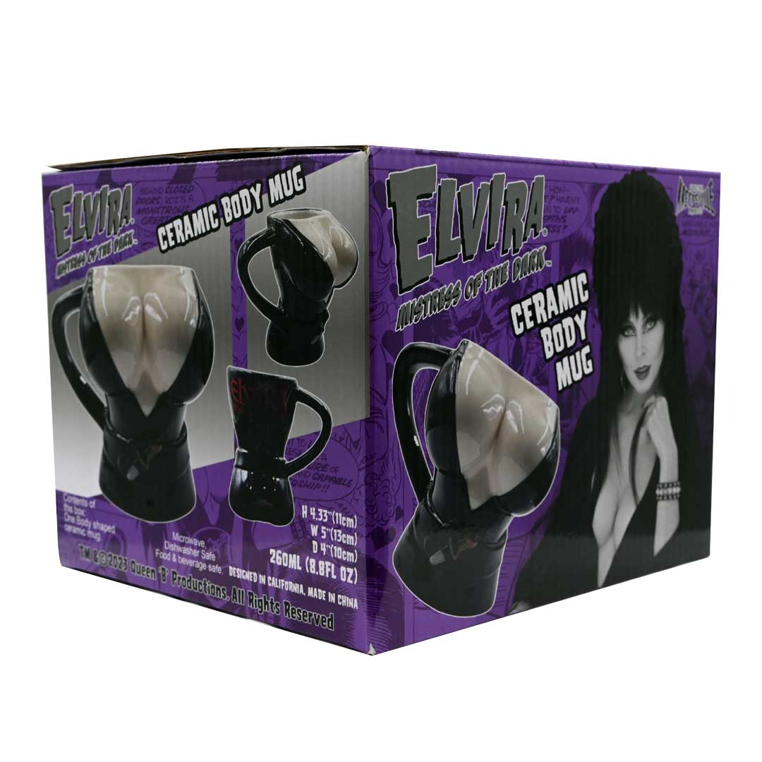 Elvira Body Coffee Mug Home Housewares Hip Crypt Kreepsville