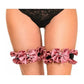 Kitten Collection Dusty Rose Velvet Leg Garters (Set of 2) - Daisy Corsets