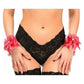 Kitten Collection Fuchsia Lace Wristlets (Set of 2) - Daisy Corsets
