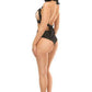 Kitten Collection Pinstripe Triangle Top Body Harness - Daisy Corsets